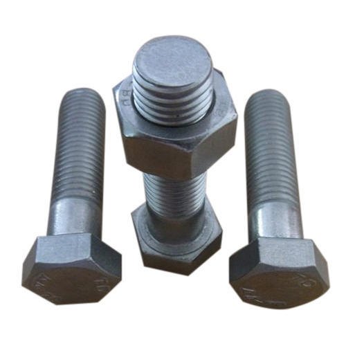 Mahavir, ME Hex Head Zinc Plating Bolts, Size: M6 To M80