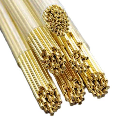 Multi Hole Brass Electrode Tube, Length: 400 mm