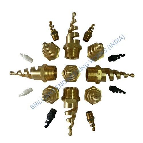 Brass 7-10 bar Multi Purpose Spiral Nozzle