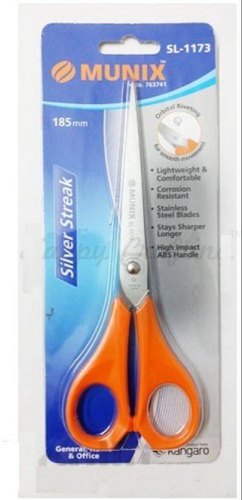 Kangaro Steel Munix Silver Scissors SL-1173, For Multi-purpose