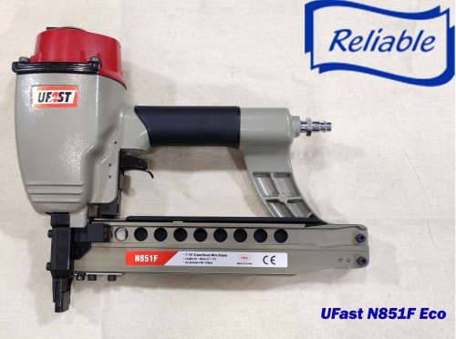N851F UFast 7/16 inch Crown Heavy Wire Stapler, Air Pressure: Up to 120 psi