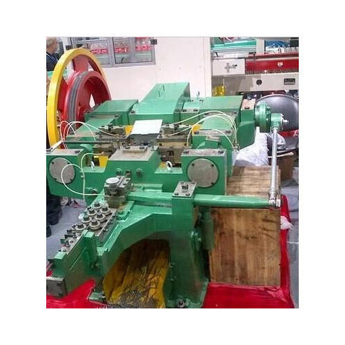 Iron Automatic Nail Making Machine, Motor Power: 5HP, Length Of Nail: 0.5 To 5 Inch