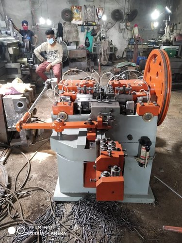 5 Hp 3 Nails Making Machine, For Industrial, 1100 Kgs