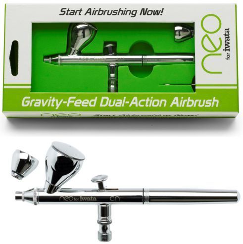 IWATA Gravity Feed Dual Action Airbrush