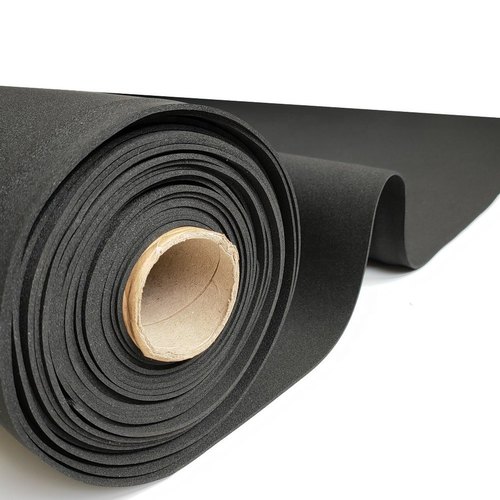 Black Neoprene Foam Sheet, For Industrial, Size: 3