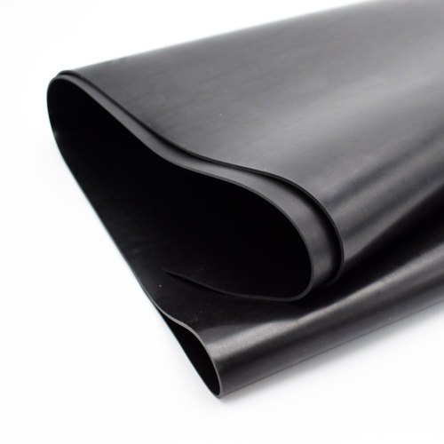 Black Neoprene Rubber Sheet, Thickness: 10 mm
