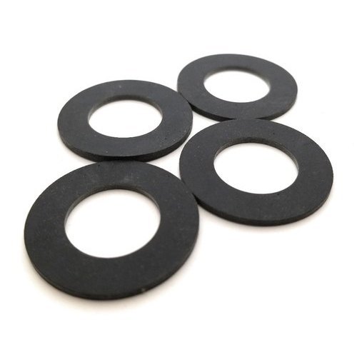 Black Round Neoprene Rubber washer, Packaging Type: Box, Size: 4-6