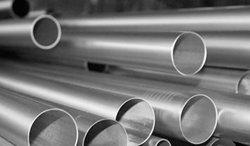 Silver Nickel Alloy Pipe, Single Piece Length: 6 Meter