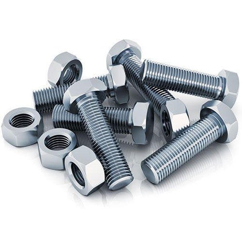 Nickel Alloy Nuts & Bolts, Size: Standard, For Commercial