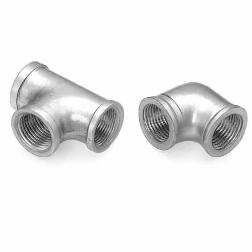 Alloy Nickel Plated Forged Plumbing Elbow, Size: 1 inch, for Structure Pipe