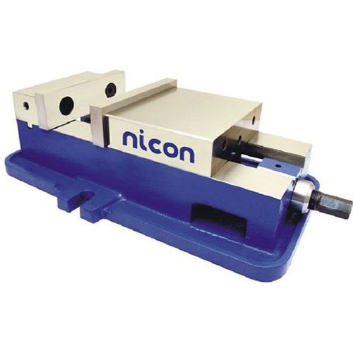 Cast Iron Nicon Lock Down Jaw Machine Vice, Base Type: Fixed, 210 Mm