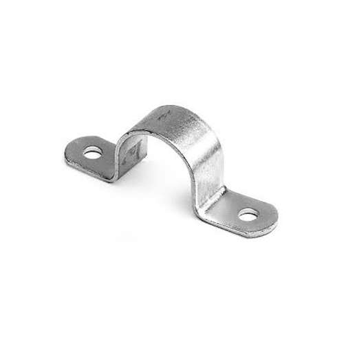 202 Glossy SS Pipe Saddle Clamp, Size: 1/2 To 6, Thickness: 1 Mm