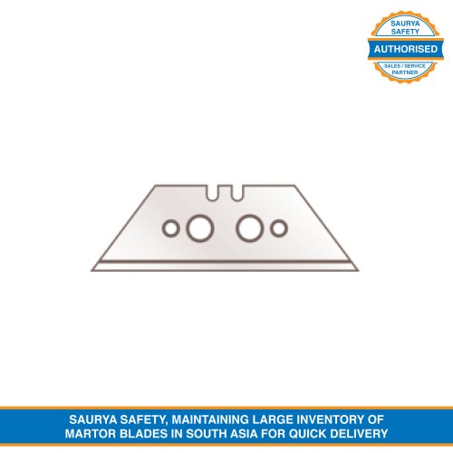 Non-corrosive Deep-edged Trapezoid Blade - Martor 199 By Saurya