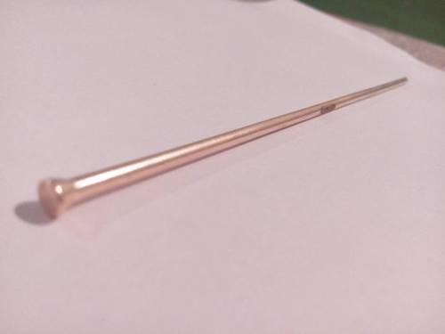 Sparkless Natural Non Sparking Hearing Needle - Rust Removal Scaling, Length Inch: 7