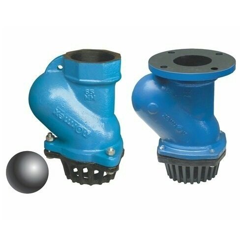 Normex Cast Iron Ball Type Foot Valve, Size: 1/2-6 inch