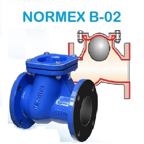 Air Hydraulic Normex B-02 Rubber Lined Check Valve, Valve Size: 5-8