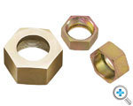 Hex Mild steel Nut BSP, Metric, , for Industrial