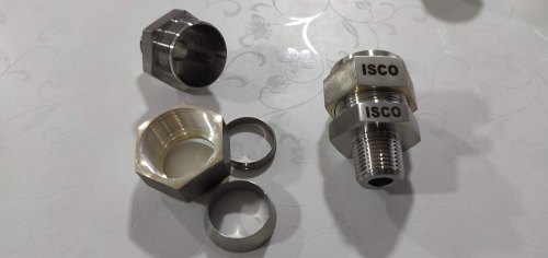 SS Compression Type Nut And Ferrule Tube Fittings, For Heat Exchangers, Size: 1/4 inch-1 inch