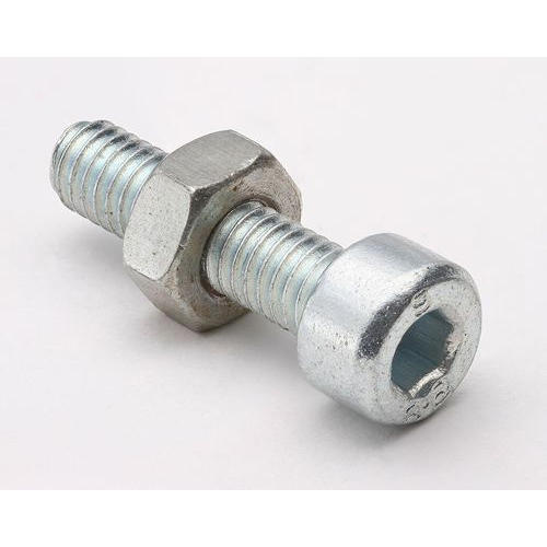 Stainless Steel Nut and Bolt Fastener, Grade: SS304, Size: 1 Inch