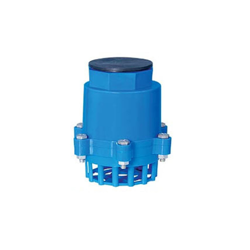 Flowzen Blue PP Nut Bolt Washer Foot Valves, Size: 50 Mm