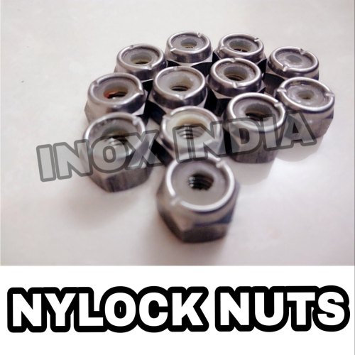 INOX INDIA Stainless Steel Nylon Nuts