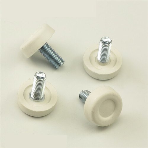 Nylon Leveling bolt, Nut Shape: Round