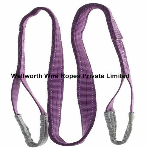 Nylon Flat Belt Sling, Max Load Capacity: 1 Ton, Size: 3 Mtr