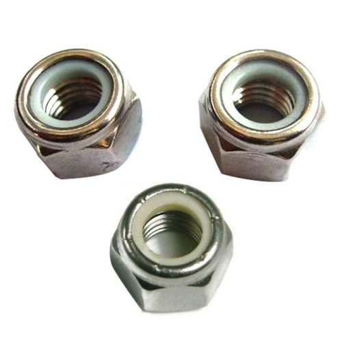 Nylon Threaded Nylock Nut, Size: 1 Inch