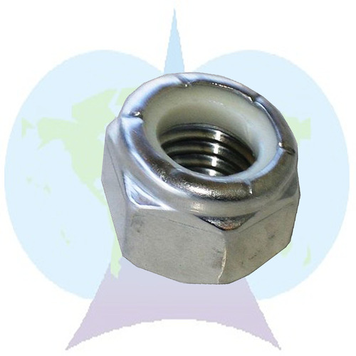 Parshva India Stainless Steel Nylon Insert Nut