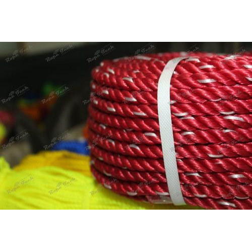 Rope Tech Red and Radium Yellow PE Rope