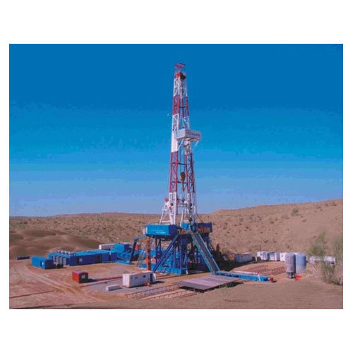 Semi-Automatic Oil Drill Rig, Capacity: 500-1000 feet