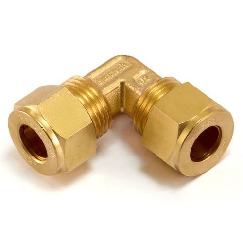 Brasstech Make Brass Olive Male Elbow Assembly, Size: 1/2 Inch