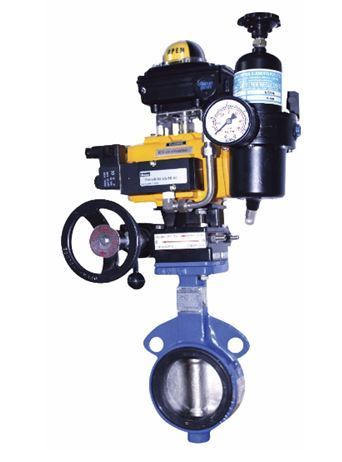 On-Off Butterfly Valve, Temperature:- 20 to 80 deg C