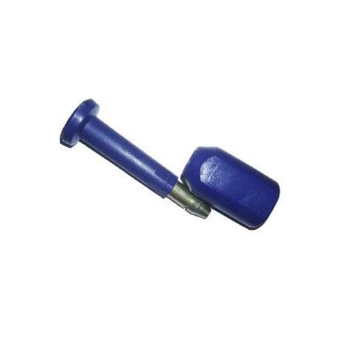 ABS and Steel Blue One Time Lock Container Bottle Seal