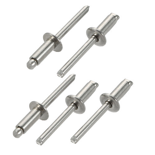 H.I Open End Rivets, Size: 3.2 To 6mm