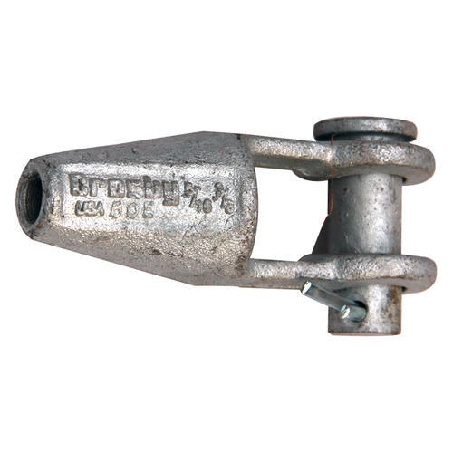 Steel grey Crosby Open Spelter Socket