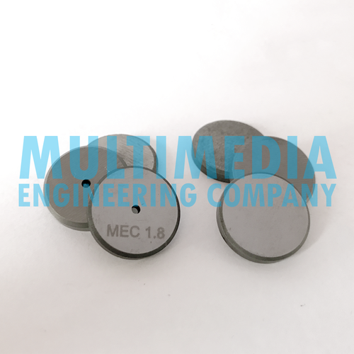 Tungsten Carbide Matte Orifice Nozzles, For Spray dryer nozzle, Size: 19mm