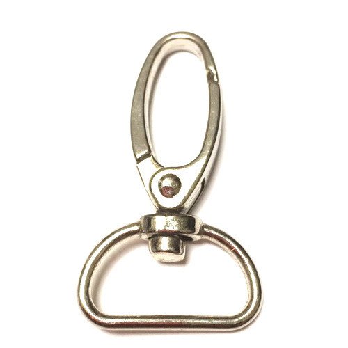 Metal Zinc Oval Swivel Hook, For Bag, Packaging Type: Packet