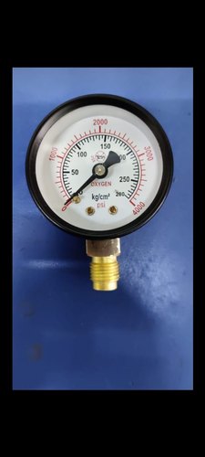 2 inch / 50 mm Oxygen Pressure Gauge, 0-250kg
