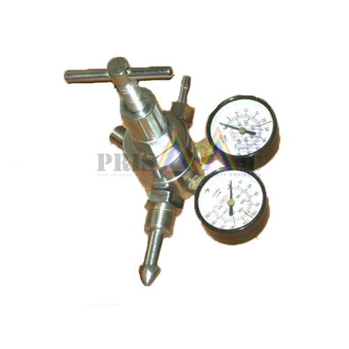 Chrome Plated Brass Oxygen Pressure Regulator