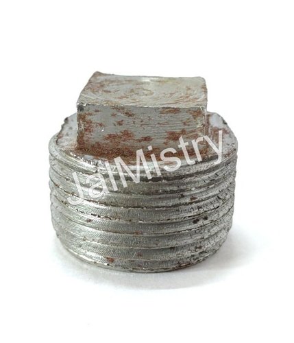 Mild Steel MS Solid Plug, 15mm (BSP), For Plumbing Pipe