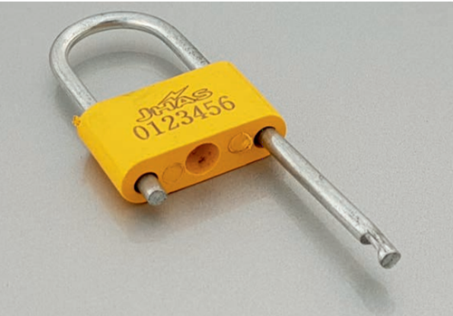 Jhas Yellow Padlock Seals, For Industrial