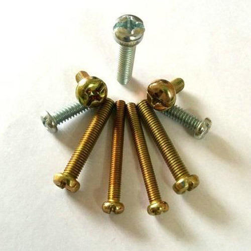 Pan Combination Screw, Size: 3mm To 6mm