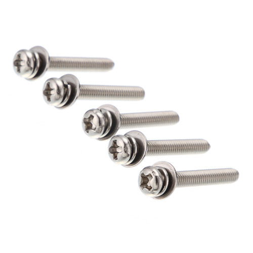 Mild Steel Pan Combination Screw, Size: 3/16 To 6