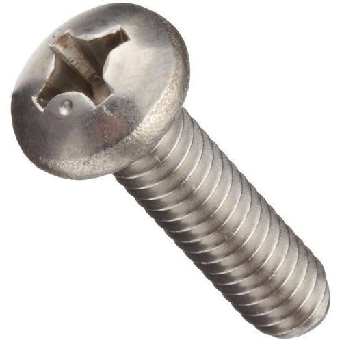 RC Pan Head Zinc Plated Screw, Size: 3.25*19 Mm