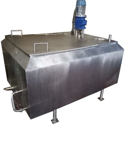 Stainless Steel Paneer Coagulation Vat, Capacity: 100, To 2000liter