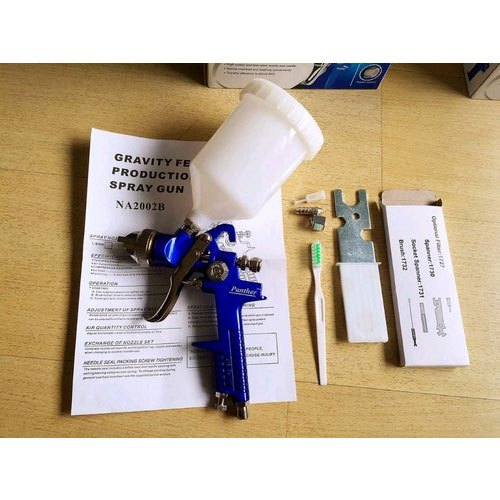 Stainless Steel HVLP Spray Gun, Nozzle Size: 0.3 mm, 7 - 8 (cfm)