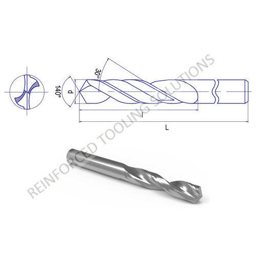 Parallel Shank Drill (Solid carbide )