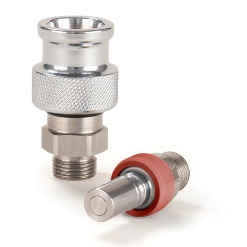 Parker NSR Series Dry Break Poppet Valve Quick Connect Coupling, Hydraulic Brake Systems