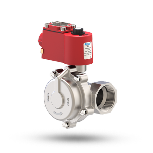 1.5-40 Kg Stainless Steel Steam Solenoid Valve high pressure